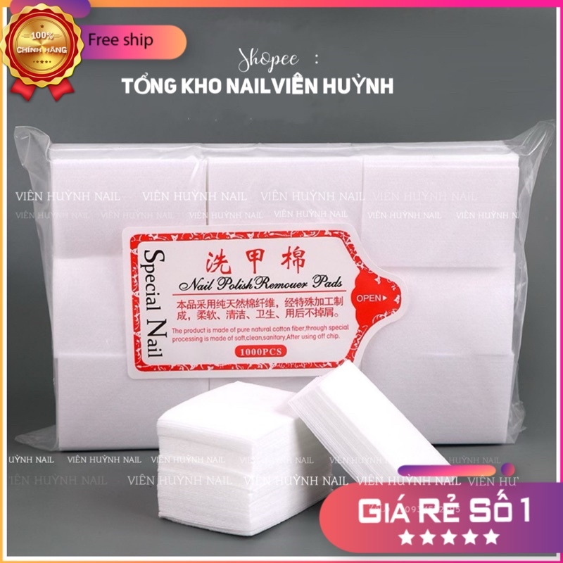 Giấy lau gel loại dày 1000 cái không đổ lông