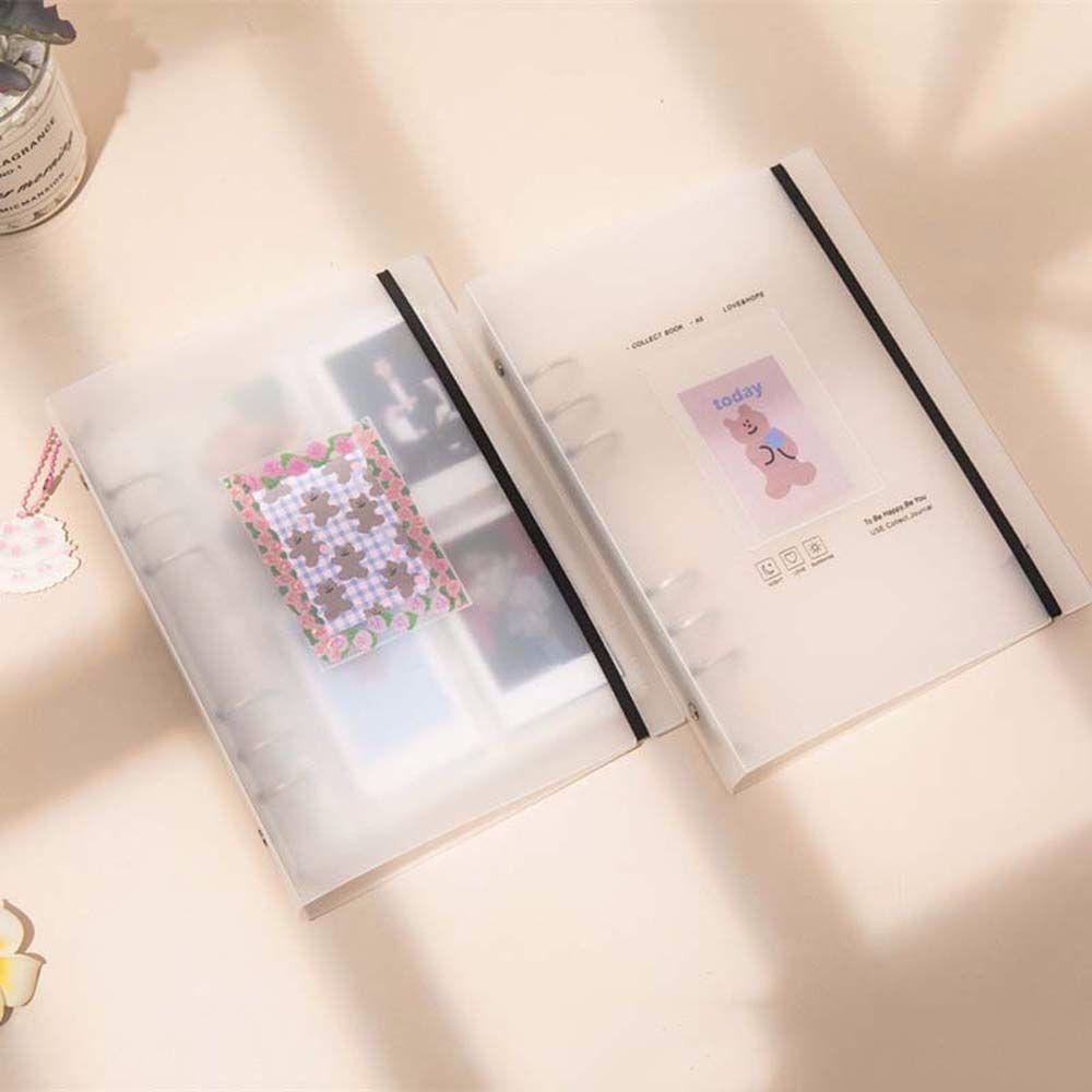 PEWANY Hộp Đựng Tài Liệu Khổ A5 6 Lỗ Tiện Dụng Cho Học Sinh