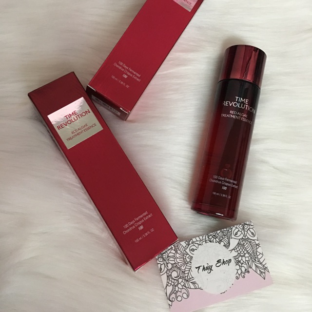Nước Thần Dưỡng Trắng,Se Khít Lỗ Chân Lông Time Revolution Missha Red Alge