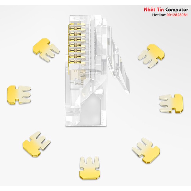 Hạt mạng RJ45 Cat6 chính hãng Ugreen cao cấp