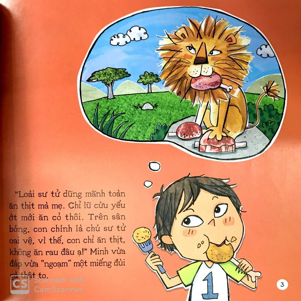 Sách Bé Khoẻ Mỗi Ngày: Nếu Không Ăn Rau Thì Sao?