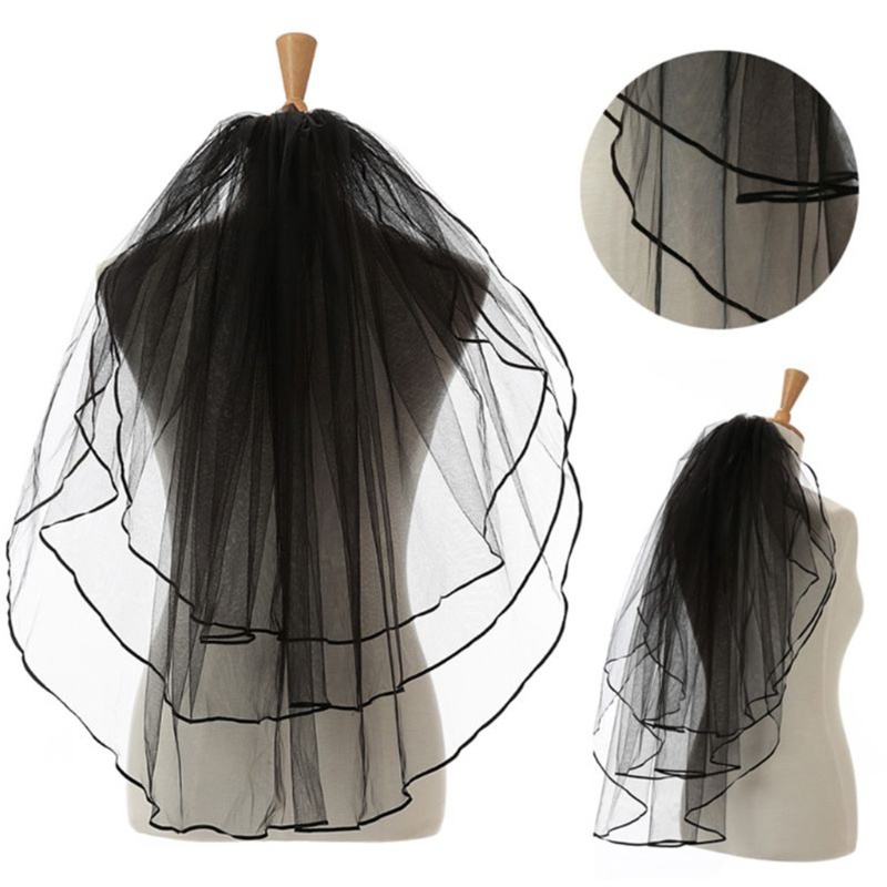 Mạng Che Mặt Và Khuỷu Tay Bằng Vải Tuyn Cho Cô Dâu