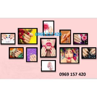 BỘ 11 TRANH NAIL SIZE M