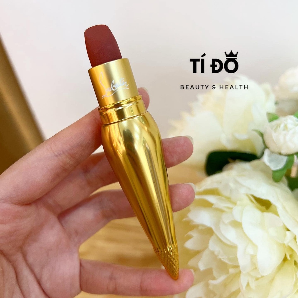 CHRISTAIN LOUBOUTIN - Son Thỏi Velvet Matte Lip Colour (CÓ SẴN #013M)