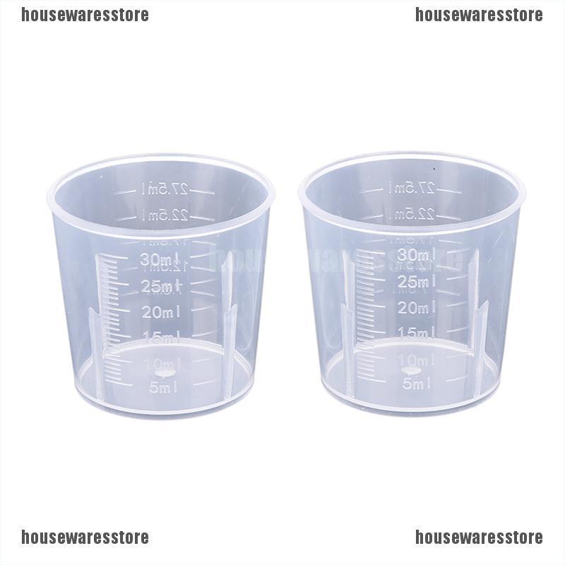 1/2 Cốc nhựa đo lường 20 / 30 / 50 / 300 / 500 / 1000ml