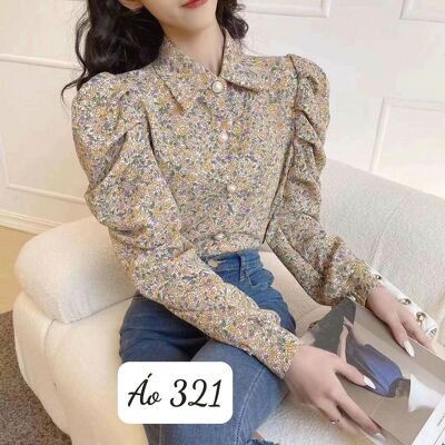 Min's Shoes - Áo 321 Hoa nhí cúc ngọc sang chảnh