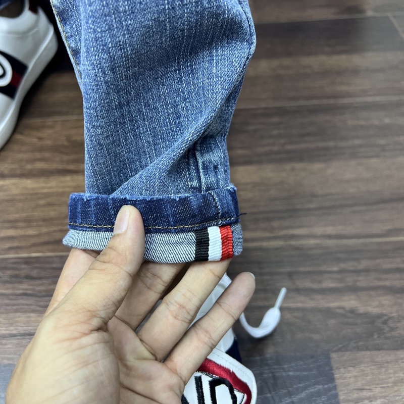 Quần Biker Thom Xanh Thời Trang Nam