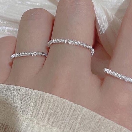 Nhẫn nữ dây xù mềm NEW xinh, kèm ảnh thật