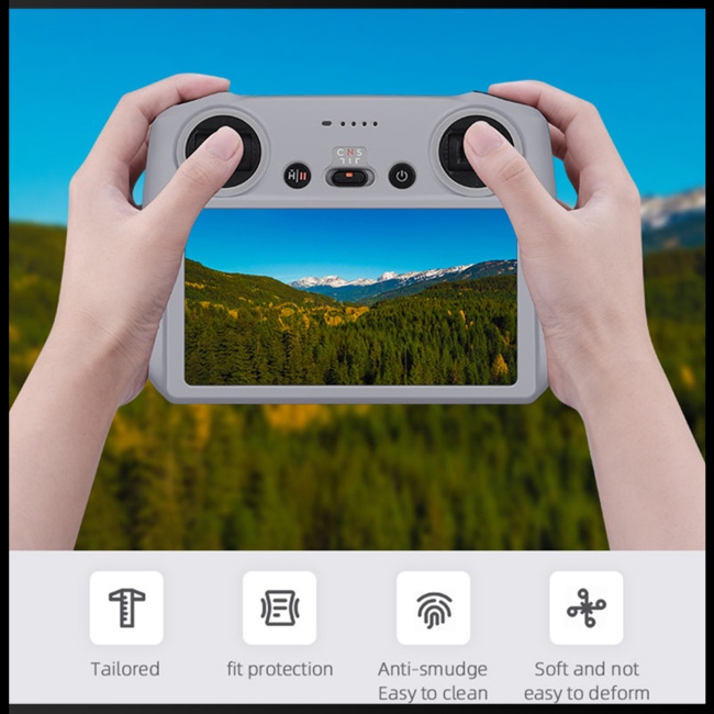 Vỏ Bảo Vệ Điều Khiển Từ Xa Bằng Silicon Chống Trượt Chống Bụi Cho Dji Mini 3 Pro