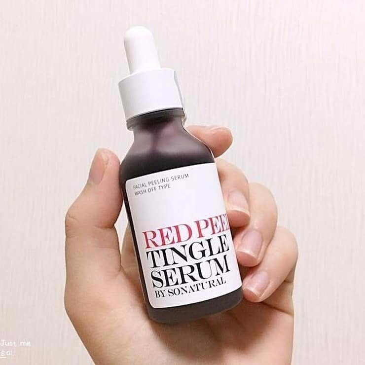 Tinh Chất Red Peel Tingle Serum Sonatural Hàn Quốc