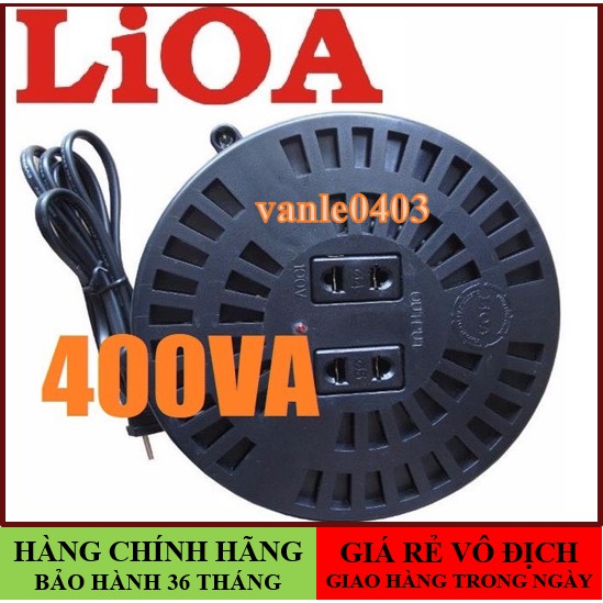 Biến áp lioa🚚FREESHIP🚚GIAO TRONG NGÀY🚚Biến áp lioa 400VA đổi nguồn điện 220v sang 100v, Biến áp tự ngẫu 400va DN004