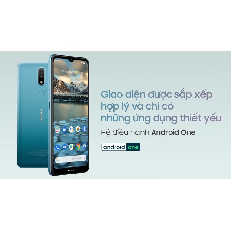 [Mã ONHAVOISHOPEE5 giảm 100K]Điện thoại Nokia 2.4 mới 2GB/32GB - Màn hình 6.5 inch - Pin 4500 mah - BH 12 tháng | BigBuy360 - bigbuy360.vn