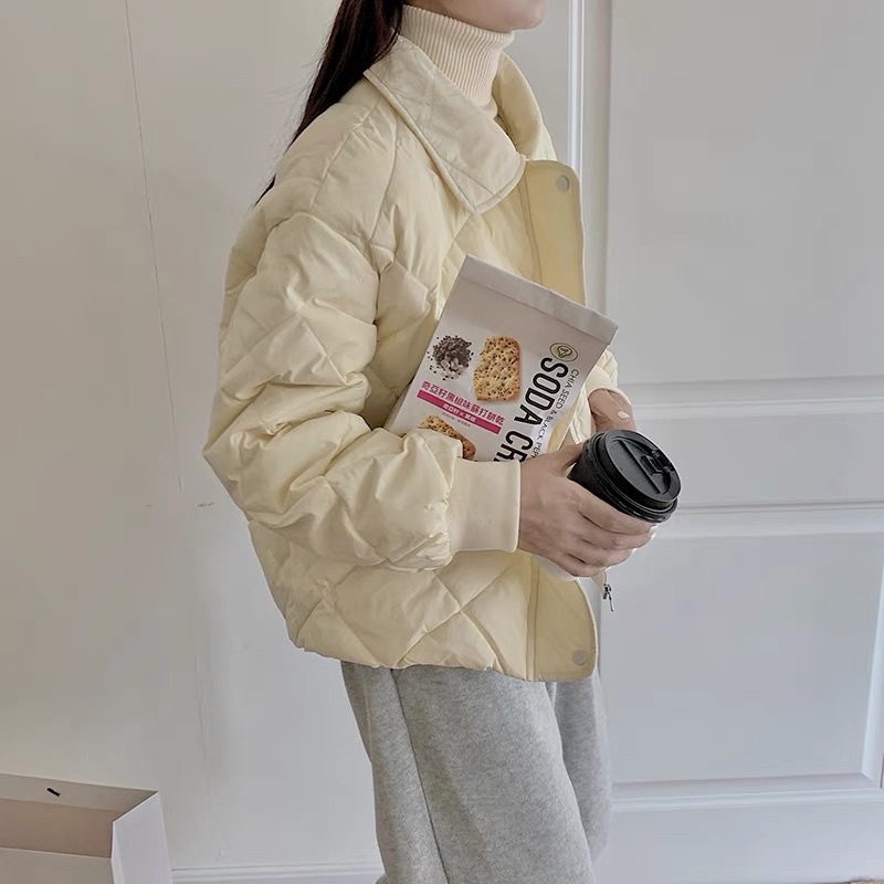 Áo khoác Phao lót bông siêu ấm phong cách hàn quốc