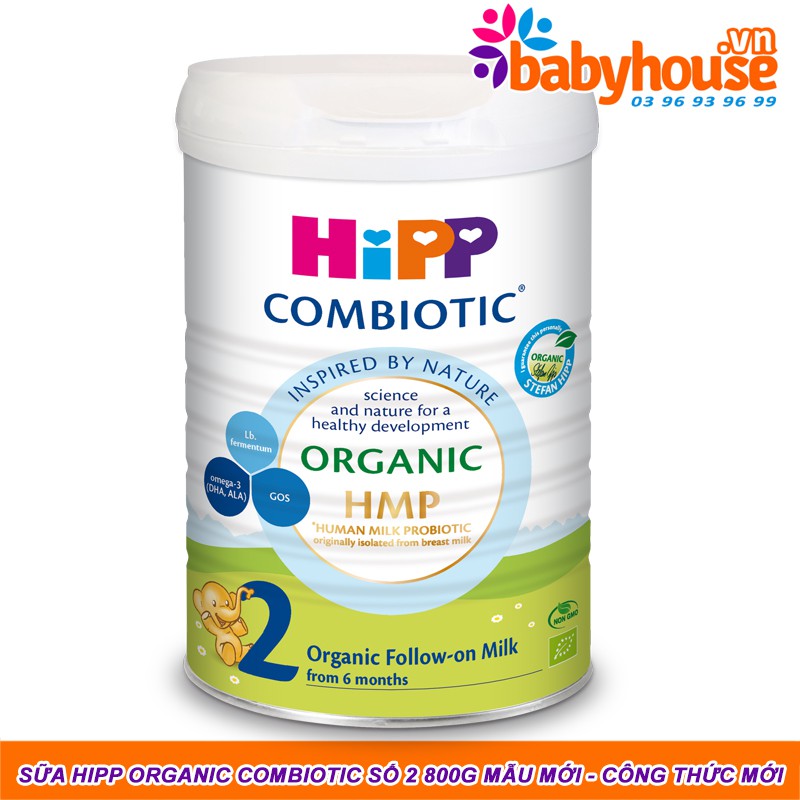 Sữa Hipp Organic hữu cơ đủ số 350G 800G Giá Rẻ | date mới | tách nắp MẪU MỚi