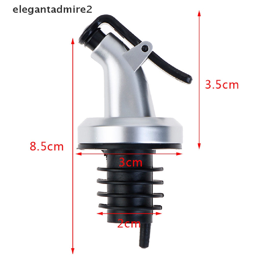 Set 3 Nút Chặn Chai Rượu Vang Bằng Thép Không Gỉ Tiện Dụng