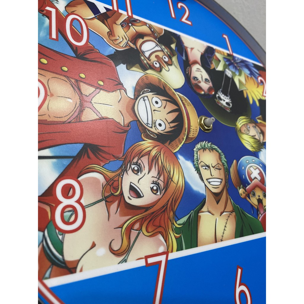 One Piece - ĐỒNG HỒ trang trí tường cho trẻ em