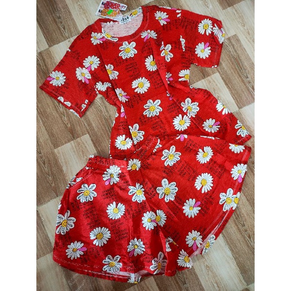 Bộ tay ngắn quần váy thun thái xịn