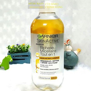 Nước Tẩy Trang Garnier Micellar Vàng Dầu Pháp