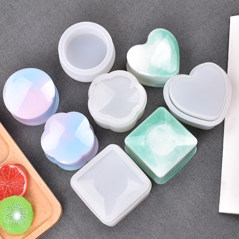 Khuôn resin đúc hộp đựng nữ trang