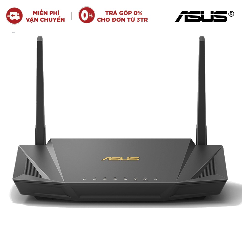 Bộ phát wifi router ASUS RT-AX56U Băng Tần Kép 2.4GHz/5GHz -Chính Hãng