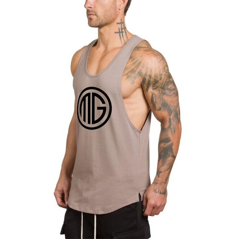 Áo thun ba lỗ ôm dáng thời trang nam