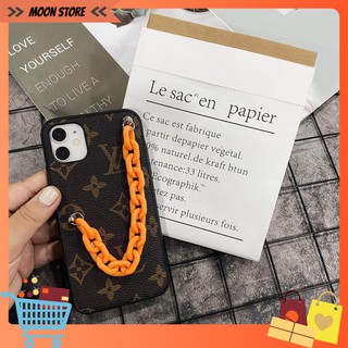 [FREESHIP] Ốp Lưng LV Kèm Dây Xích Sang Chảnh Cho iPhone - Ốp iPhone