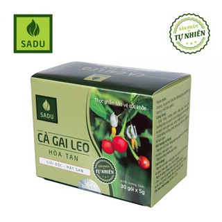 Trà cà gai leo hoà tan sadu - giải độc, hạ men gan hộp 150g