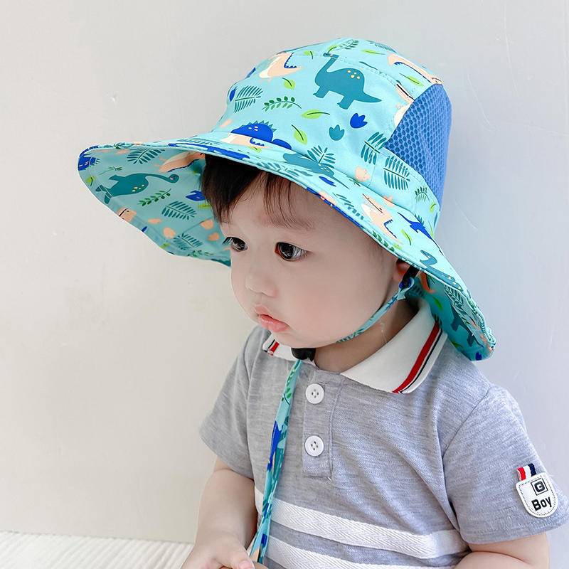 Nón Tai Bèo Phối Lưới Mỏng Thoáng Khí Thời Trang Mùa Hè Xinh Xắn Dành Cho Bé