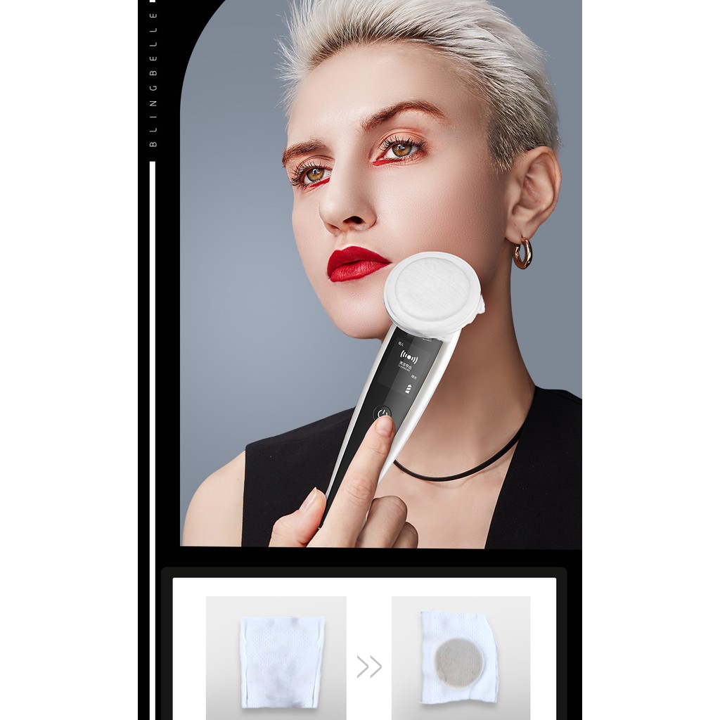 Máy Điện Di Tinh Chất Phiên bản 2020 BlingBelle, Chăm Sóc Da, Massage Mặt Ion , Máy Tẩy Trang, Làm Sạch, Đẩy Dưỡng Chất | BigBuy360 - bigbuy360.vn