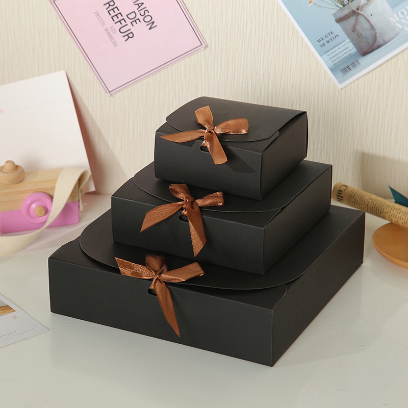 Hộp Đựng Kẹo Quà Tặng Có Ruy Băng