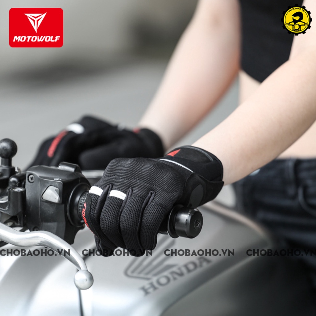 [Chính hãng] Găng Tay Motowolf MDL0322 (Nữ) Full Ngón