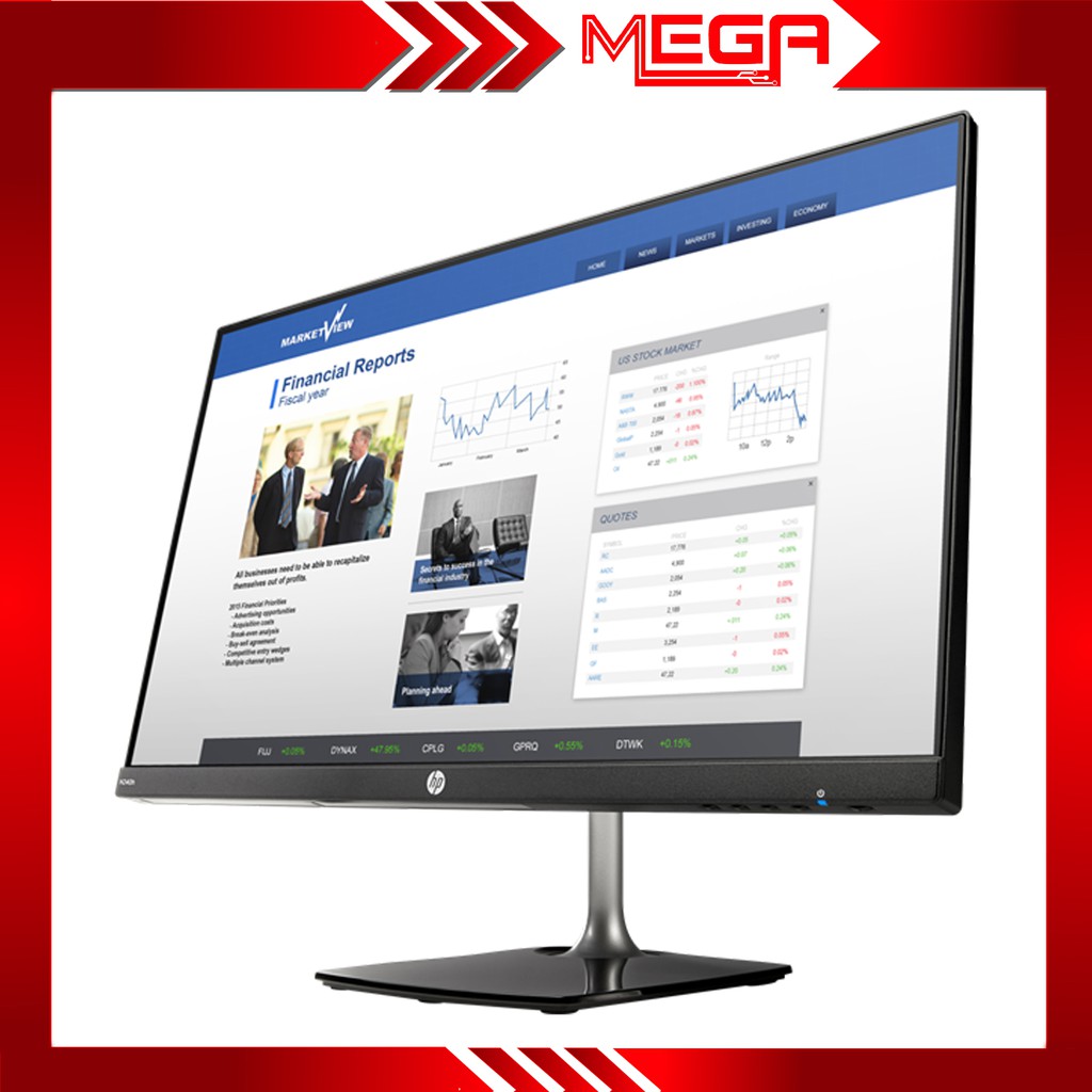 Màn hình máy tính LCD HP N220h 21.5inch ĐEN 4JF5AA (1920x1080@60Hz/IPS/VGA/HDMI) - Hàng chính hãng