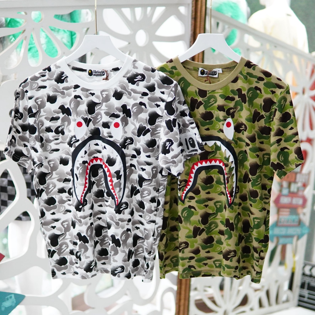 Áo Tee Bape Shark hàng cao cấp Ss2022