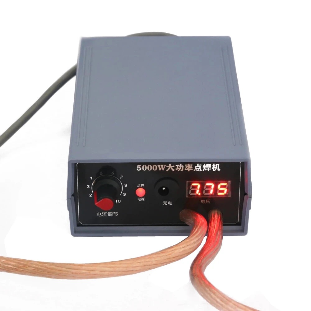 Máy hàn điểm 5000W Máy hàn cell pin , Loại 1 siêu mạnh tặng kẽm0.1/0.15/0.2/0.25mm đa dụng cầm