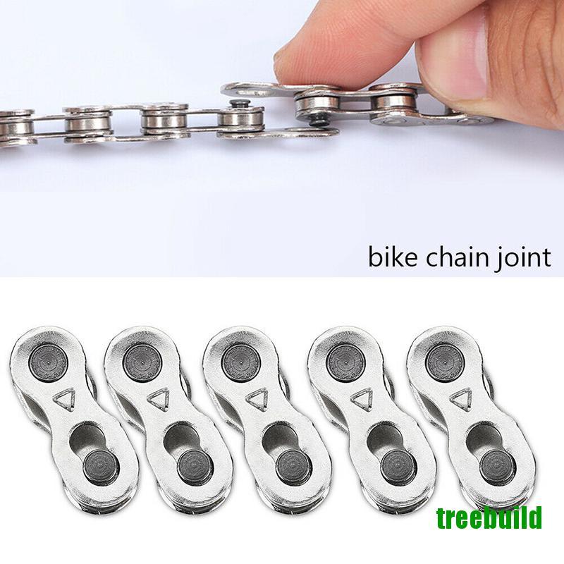 treebuild☆ 2Pcs Portable Bicycle Chain Master Link Joint Connector 6/8/10 Speed Quick Clip