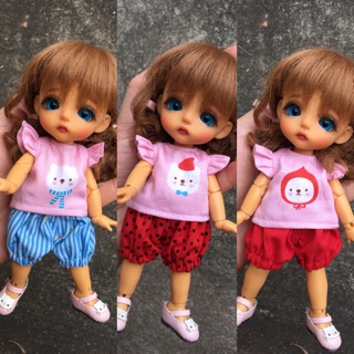 Set cho búp bê bjd 1/8 va bru