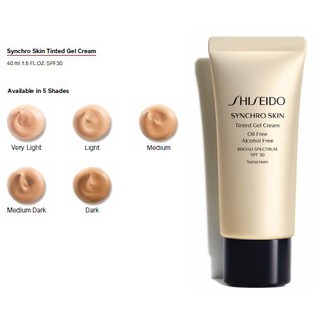 [FREESHIP]  Kem nền dạng lỏng Shiseido Synchro Skin Tinted Gel Cream 40ML