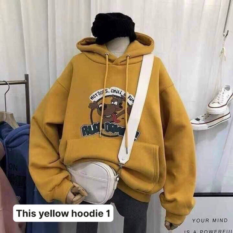 Áo khoác nỉ hoodie in hình siêu dễ thương - hình thật 100%