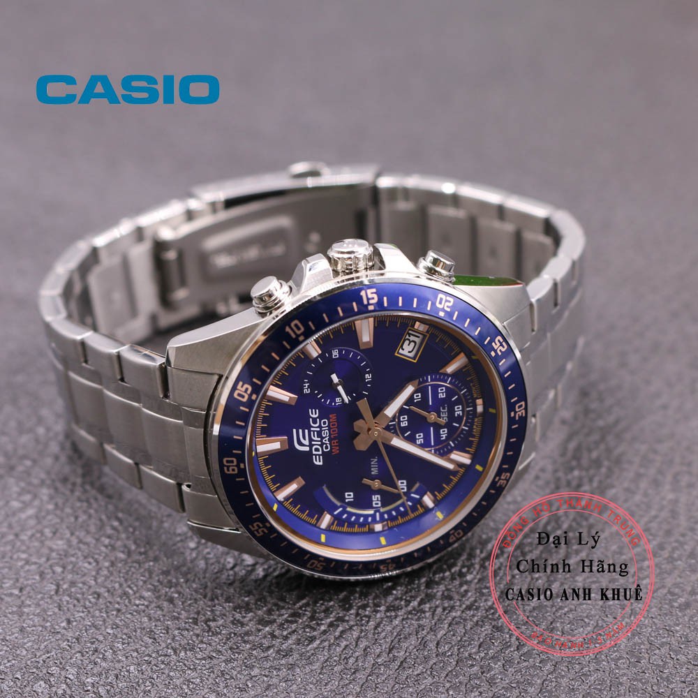 Đồng hồ Nam Casio Edifice EFV-540D-2AVUDF dây kim loại