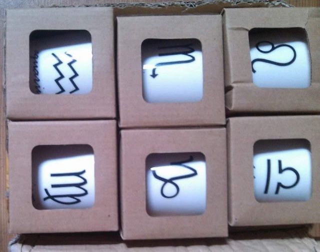 Ly sứ mini 12 cung hoàng đạo