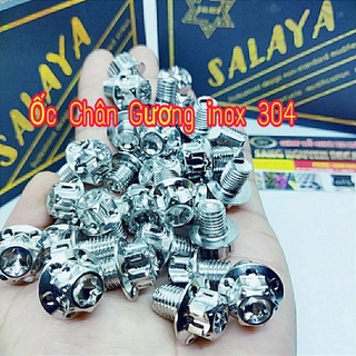 ốc chân gương răng thuận răng nghịch INOX 304 Salaya