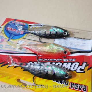Mồi Câu Lure Mồi Cá Mềm Câu Cá Bộ 3 con