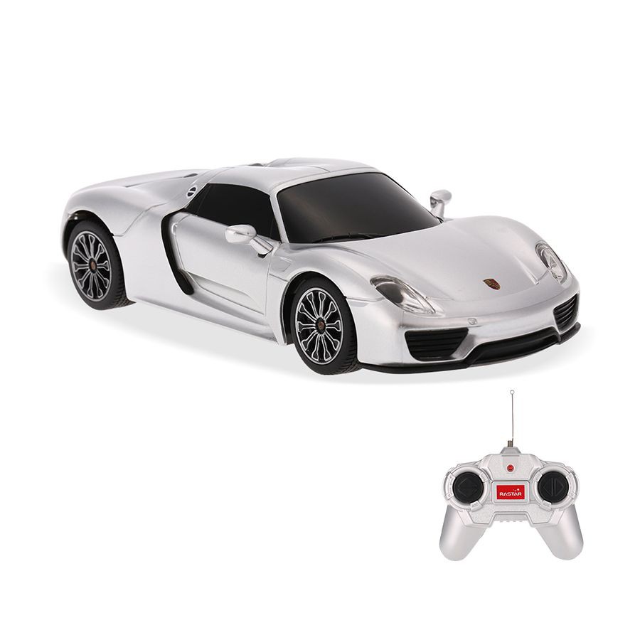 [Mã LIFEM44 giảm 100K đơn 499K] Đồ chơi xe mô hình điều khiển-R/C 1:24 PORSCHE 918 Spyder RASTAR R71400N