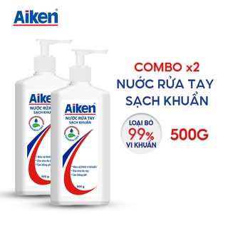 Nước Rửa Tay Sạch Khuẩn Aiken 500ml