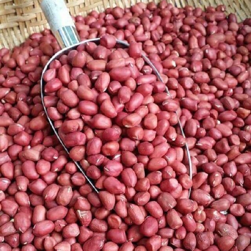 1kg Lạc đỏ đã bóc vỏ, lạc đỏ quê sạch sẽ an toàn, không chất bảo quản