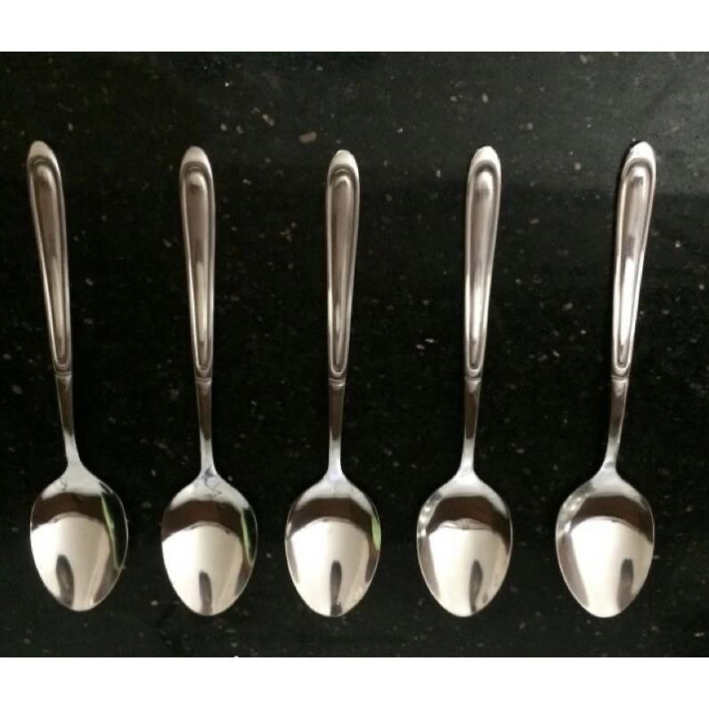 Thìa inox đúc cao cấp phong cách HÀN QUỐC ( sup tem xanh)