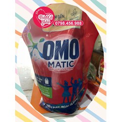 Nước giặt OMO Matic bền đẹp cửa trên túi 4kg