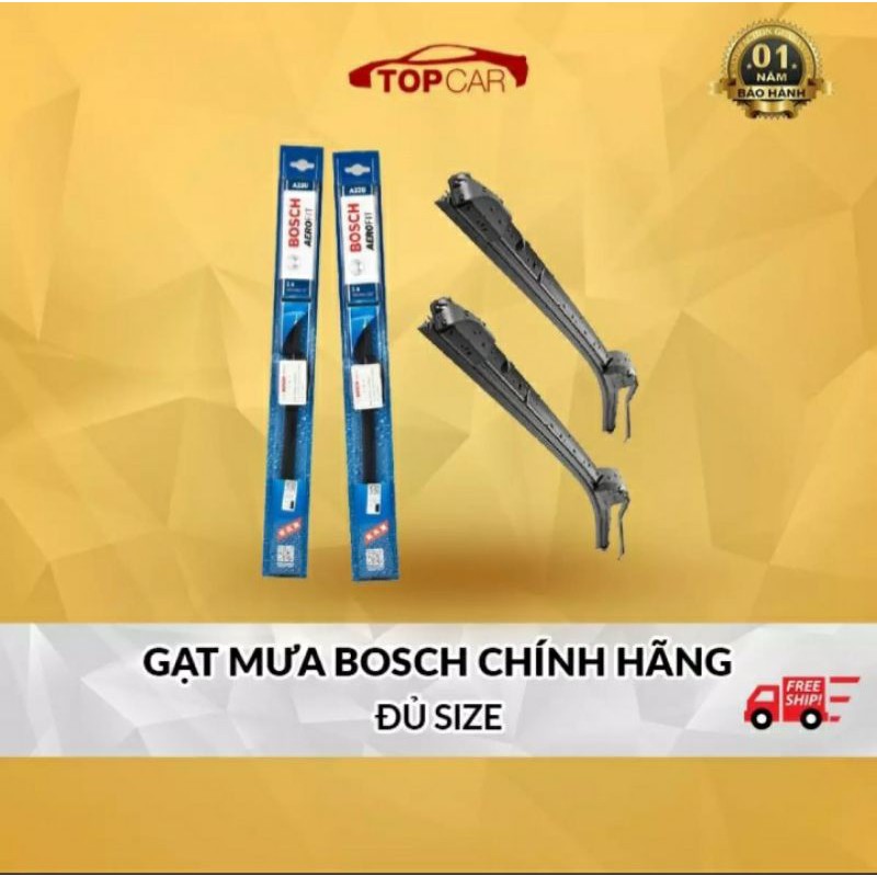 BỘ CHỔI GẠT MƯA BOSCH CHÍNH HÃNG CAO CẤP