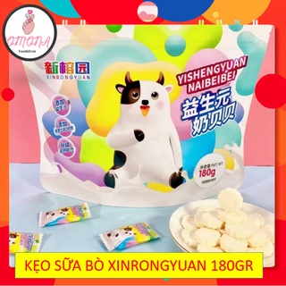 Kẹo sữa bò viên nén XINRONGYUAN gói 180gr