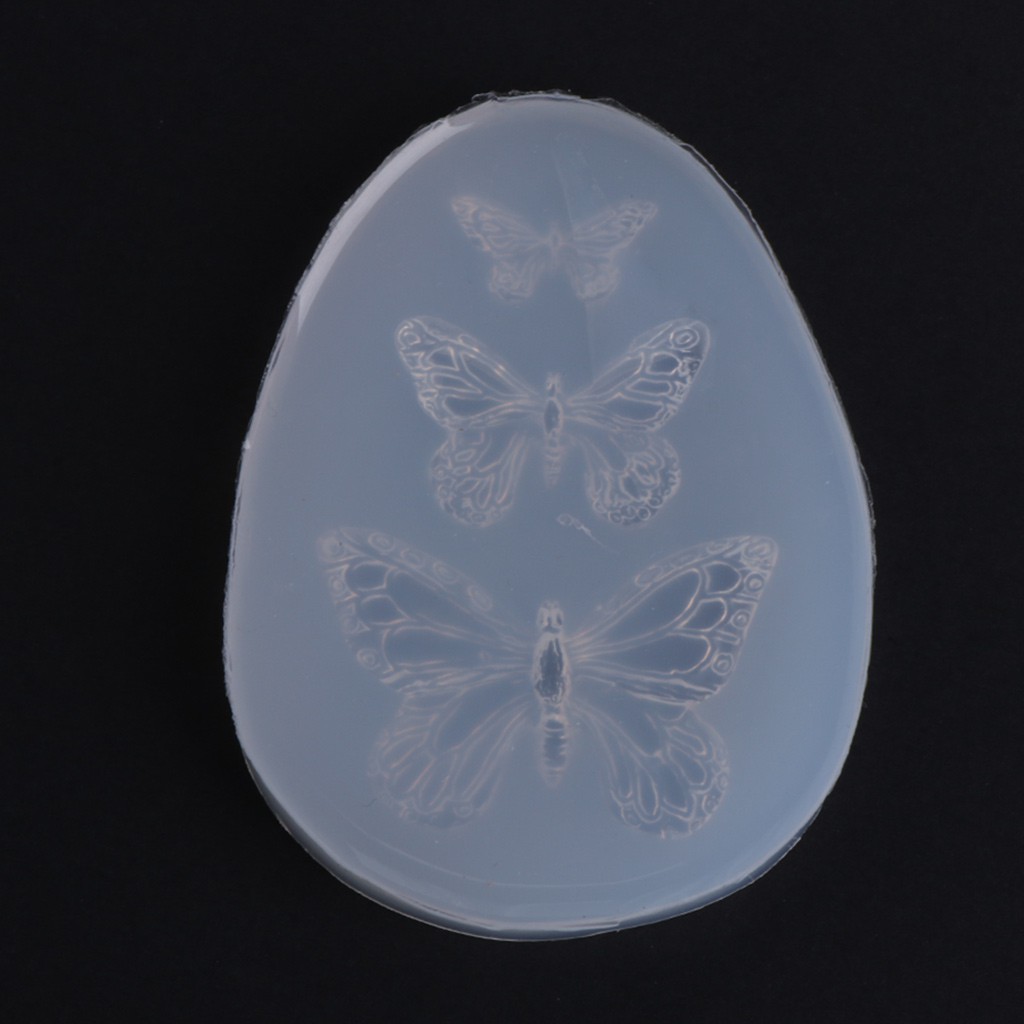 Khuôn Silicone tự làm trang sức hình bướm đẹp mắt